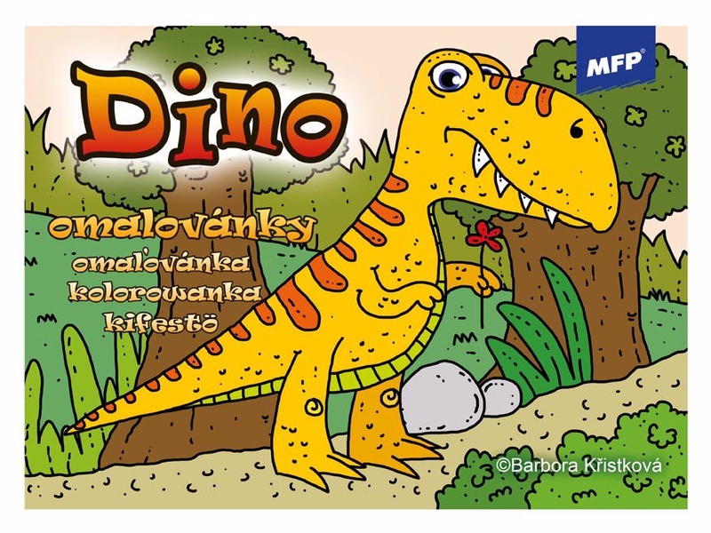 Omalovánky MFP Dino A5 