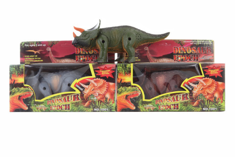 Dinosaurus 3 barvy na baterie