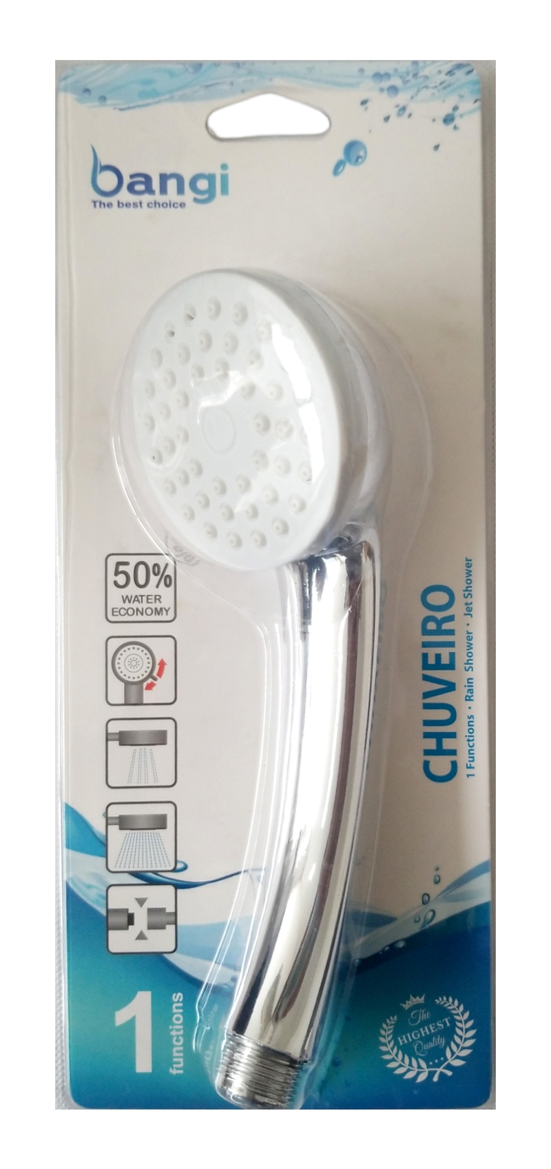 Sprchová růžice 19cm Bangi (24ks/krt)