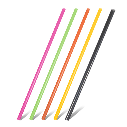Plastová brčka Jumbo 240x7mm 100ks (50bal/krt)