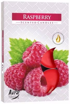 Bispol Vonné svíčka 6ks Raspberry (12set/bal)