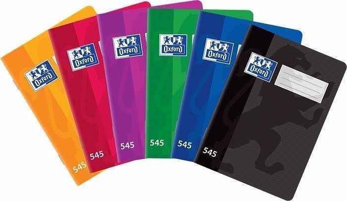 Sešit Oxford A5 - 545, 40listů, čtverečkovaný(10ks/bal)