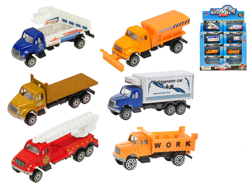 Auto nákladní kov 9,5cm (24ks/bal-288ks/krt)