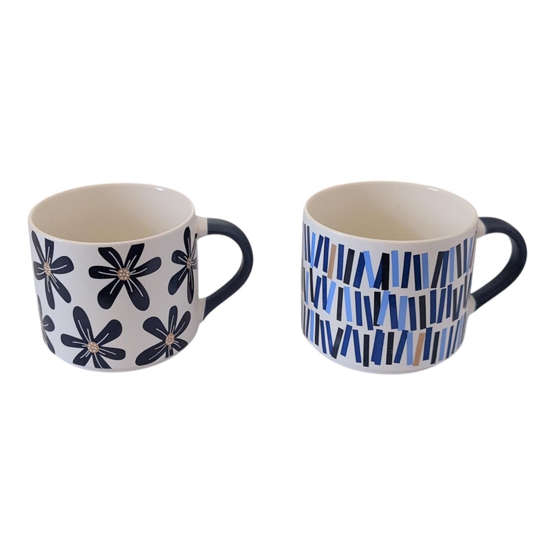 Porcelánový hrnek 400ml - Coastal blue (12ks/bal, 48ks/krt)