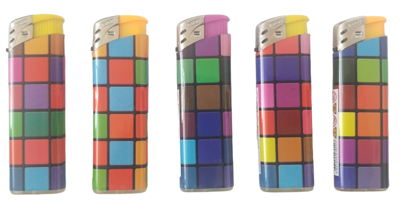 Zapalovač Electronic Lighter Cube (50ks/bal)