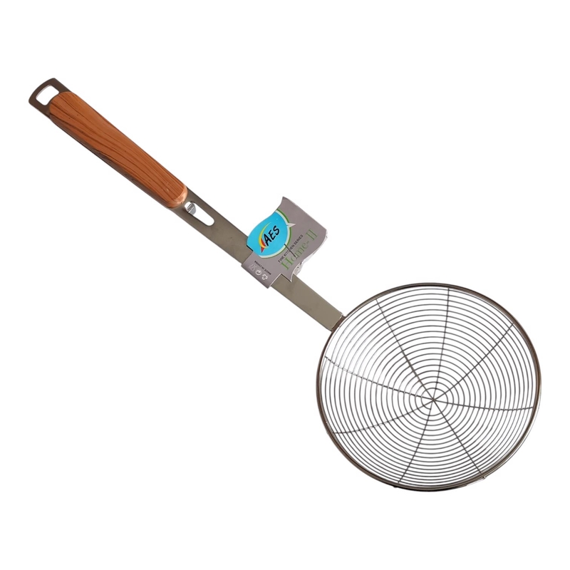 Rổ inox có tay 26cm
