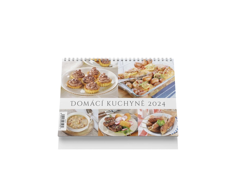 Stolní kalendář 2024 220x148mm - Domácí recepty (10ks/bal)