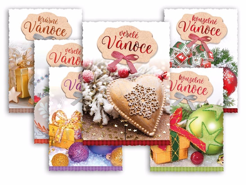 MFP Pohlednice Vánoční Kouzelné Vánoce (100ks/bal)