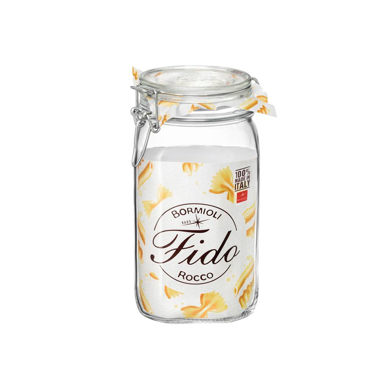 Bormioli Rocco dóza s patentním zavíráním  Fido 1.5 L (6/bal)