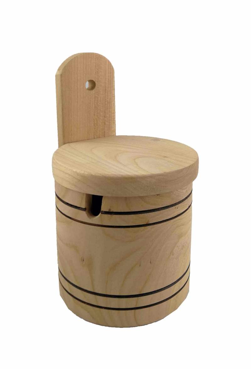 Dřevěný box na sůl