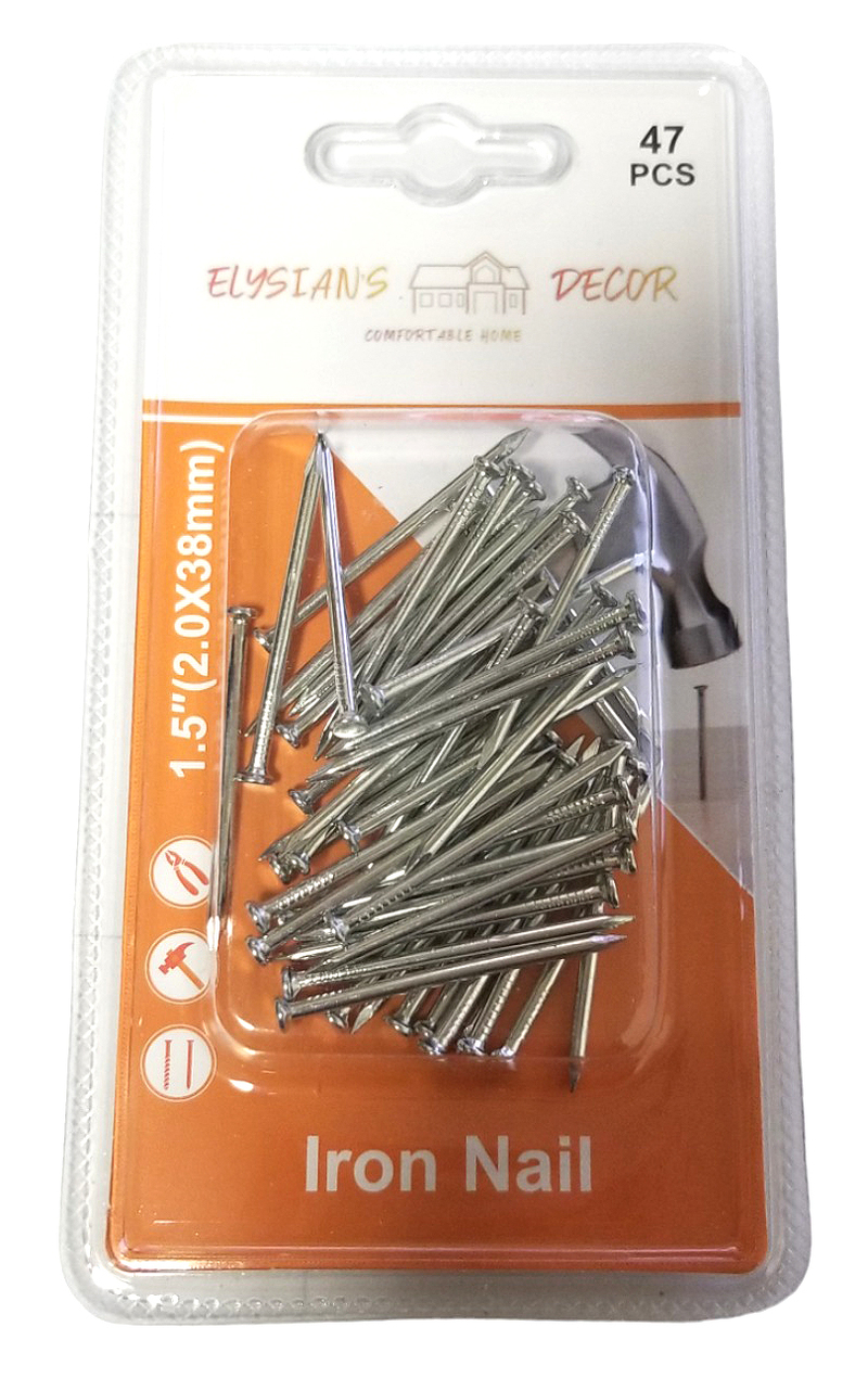 Hřebíky 47ks 2x38mm (12set/bal)