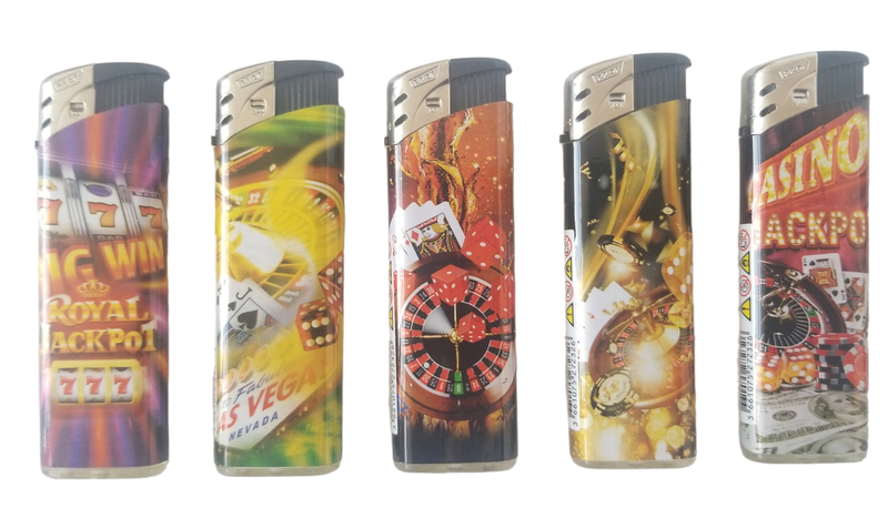 Zapalovač Electronic Lighter Vegas (50ks/bal)