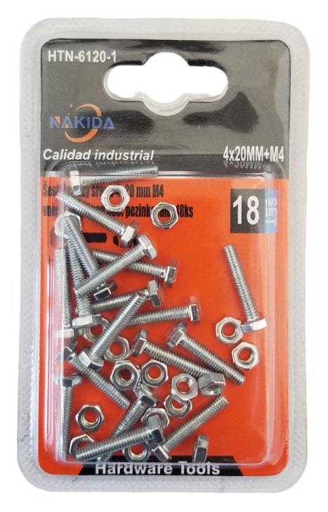 Vít lục giác 4x20mm