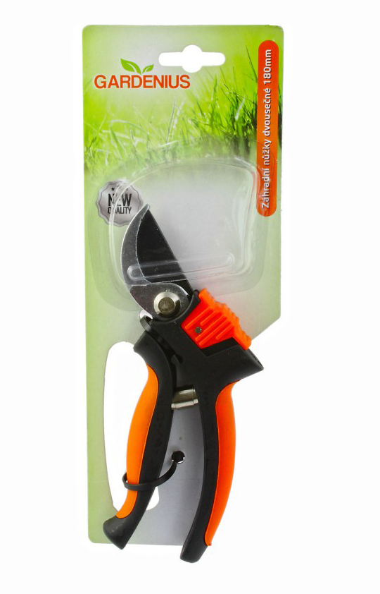Zahradní nůžky dvousečné 180mm