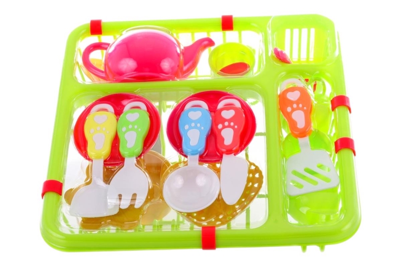 Nádobí-čajový set s odkapávačem