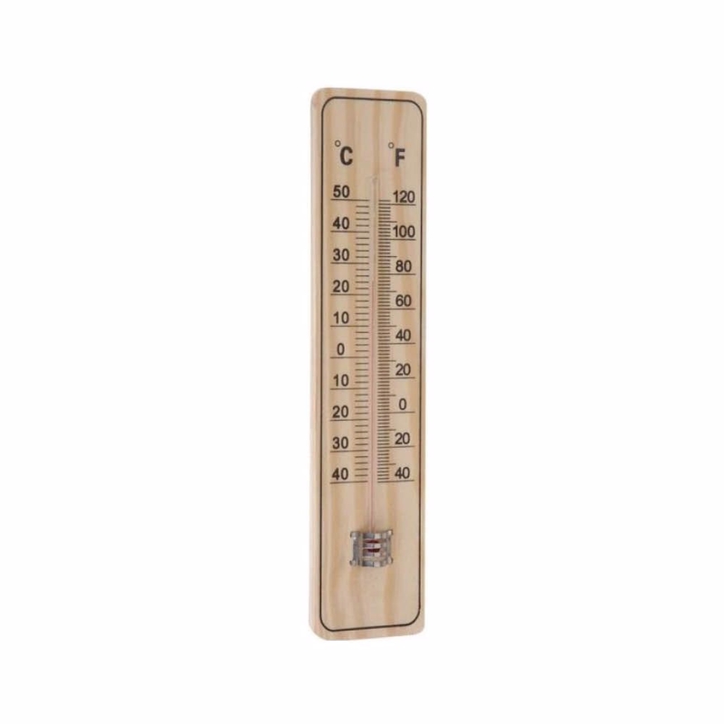 Teploměr dřevěný 22cm (12/bal 288/krt)