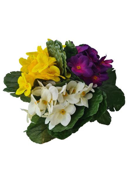 Fialka svazek X14 - 23 cm - mix barev