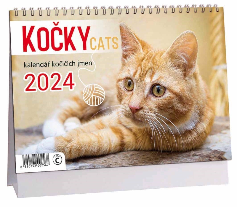 Stolní kalendář 2023 ARIA C - Kočky (10/bal)