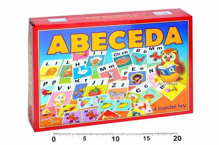 Společenská hra logicská Abeceda v krabičce 