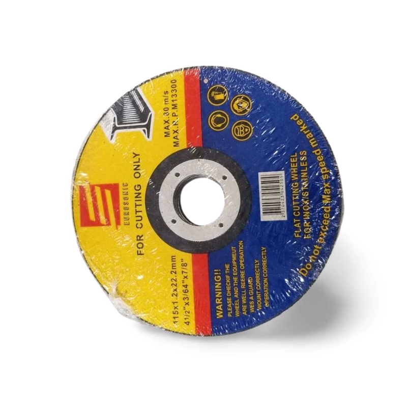 Řezný kotouč 115x1.2x22.2mm (10ks/sad,5sad/bal)