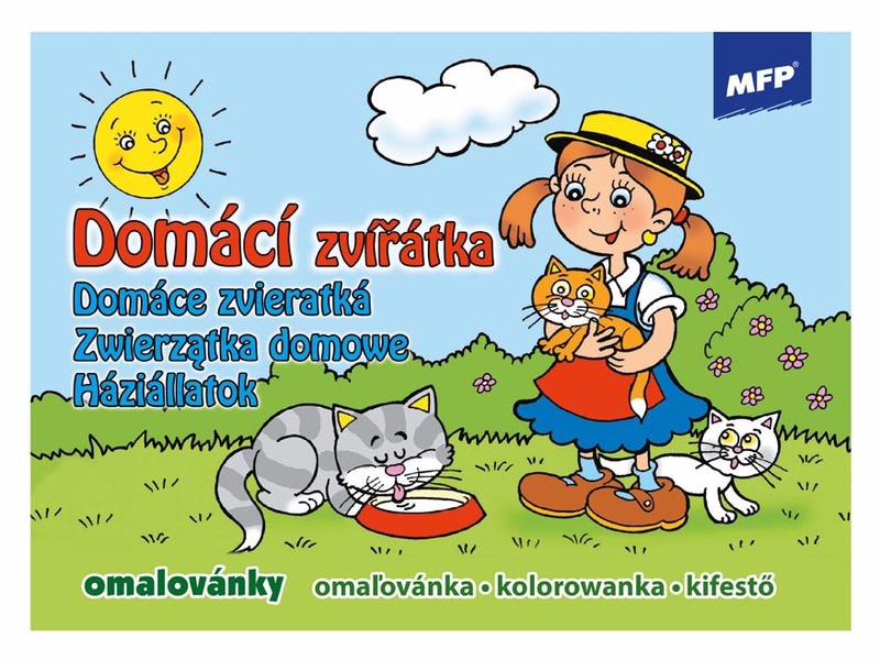 Omalovánky MFP Domácí zvířátka A5