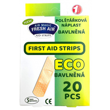 Polštářková náplast eco bavlněna 20ks (10set/bal)