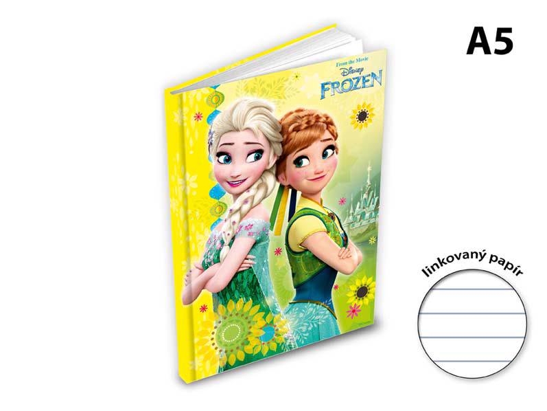 Záznamová kniha A5 MFP 100l/linka Disney (Cars)(10ks/bal)