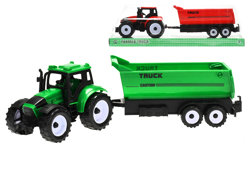 Traktor s vlečkou 29cm na setrvačník (120/krt) MT