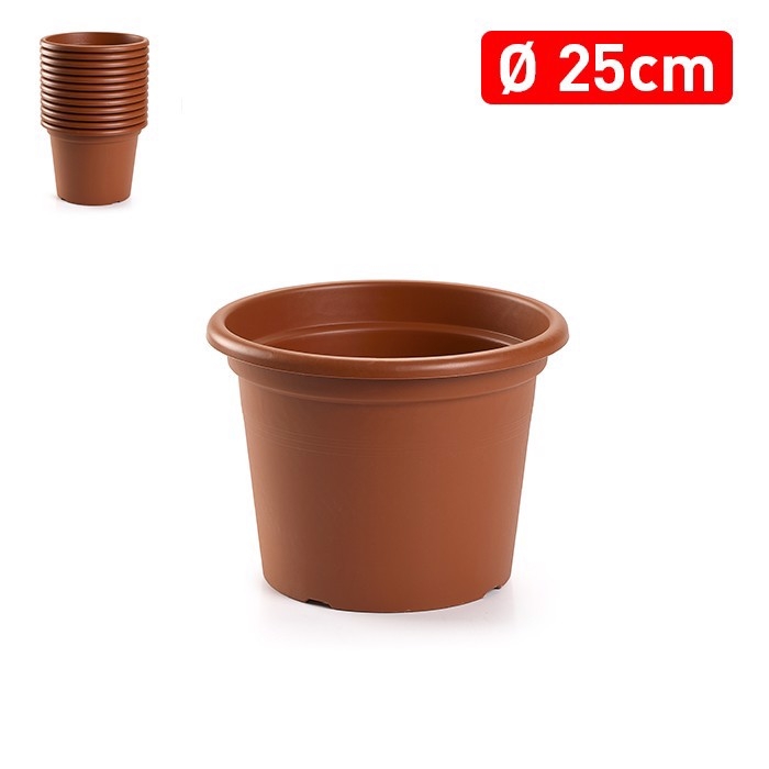 Plastic Forte Květináč 25cm (12ks/bal)