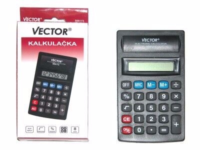 Kalkulačka VECTOR (125ks/krt)