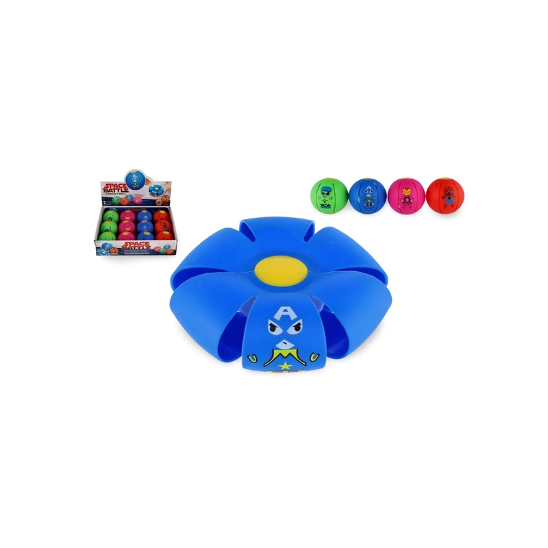 Bóng phẳng 8cm 4 màu