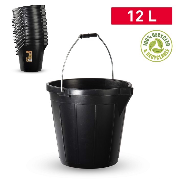 Plastic Forte Plastové vědro s výlevkou 12L (12ks/krt)