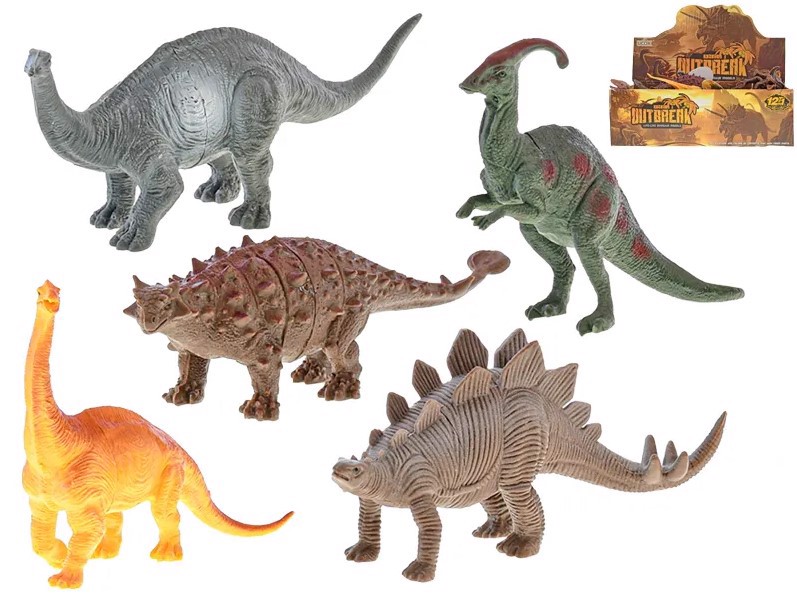Dinosauři 14-17cm 12druhů (12ks/box)