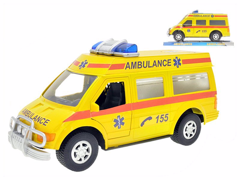 Auto ambulance CZ 27cm na setrvačník